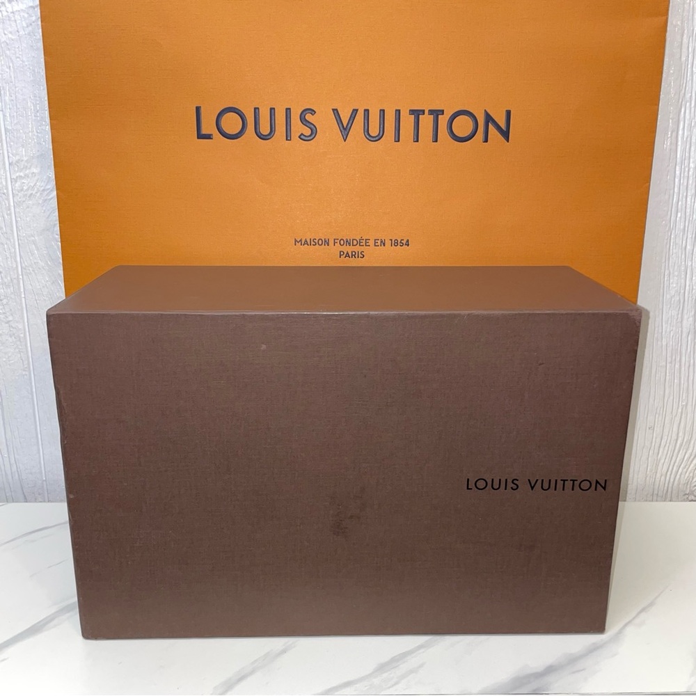 Extra LARGE Louis Vuitton Brown Box! Vintage EXTRA LARGE LV BOX!!